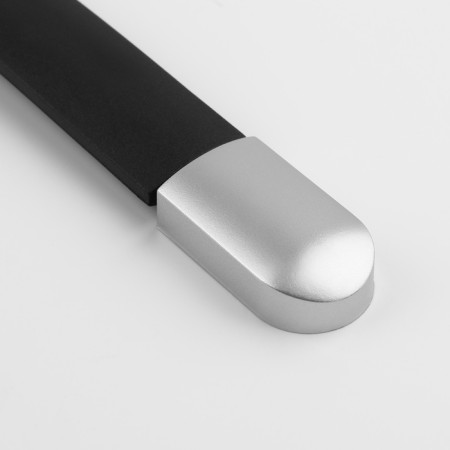 Handle for a suitcase, plastic, 20 × 2.2 cm, black/silver color-2