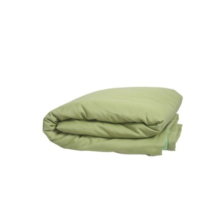 Premium bedspread, size 240x260 cm, light green color-4