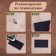 Clothing patch "Rectangle", 6.5 × 3.8 cm, heat-mileyle, dark blue color