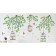 Sticking plastic interior color "Birds in cells in the garden" 60x90 cm