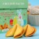 Cookies with Easter wishes of 35 g, "Light Easter" (mint), 5 pieces in the package