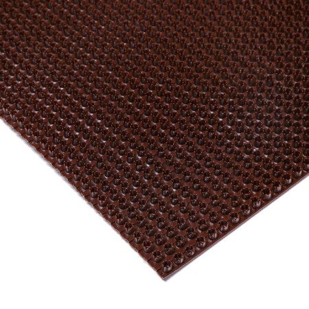 Coating carpet carpet "grass", 60 × 90 cm, dark chocolate color-3