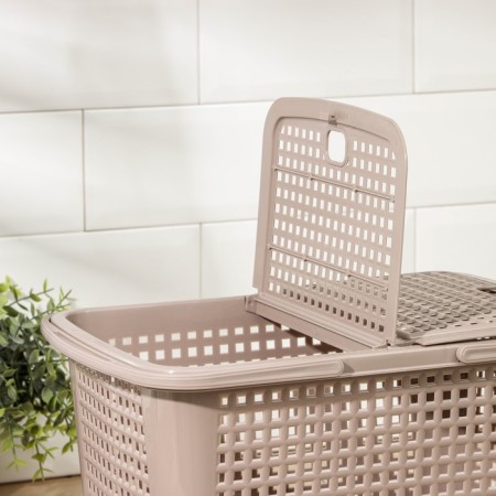Picnic basket "mini", brown color-2