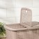 Picnic basket "mini", brown color