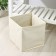 Storage box, 28 × 28 × 28 cm, milk color