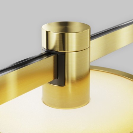 Technical TR152-1-7W3K-BS Plato, 120x120x51 mm, LED, 7W, 230LM, 3000K, Brass Color Small-6