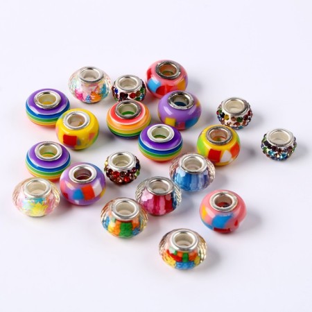 Set for creating children's jewelry in the box "Bright joy"-8