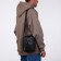 Male bag, black color