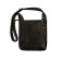 Male bag, lightning department, 1 external pocket, adjustable belt, black color