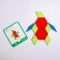 Wooden toy "Developing Geometric Puzzle", 24.5 × 21.3 × 4 cm, 24 cards, 155 parts