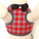 A set of ammunition with a soft harness, m, leash 120 x 1 cm, Osh 28-48 cm, OG 32-52 cm, red 47310