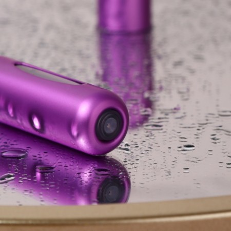 Perfume atomizer, with a spray, 10 ml, purple color-4