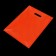 Polyethylene package with a cut with a reinforced handle, acid - orange 30 x 40 cm, 50 μm