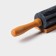 Magistro marble rolling pin, with a stand, 45 × 5 cm, black color