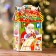 Gift box "Parking snowmen", 17.5 x 14.5 x 29 cm
