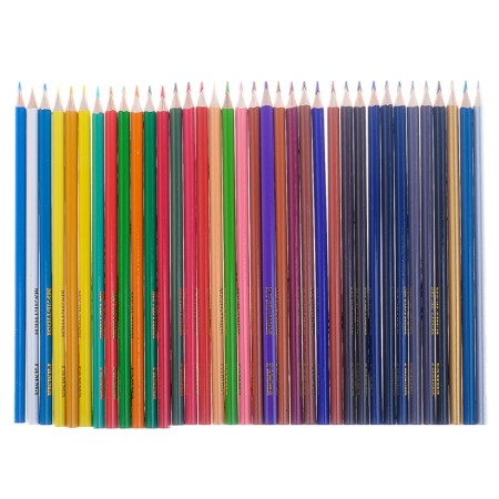 Pencils 36 colors "classic", three -sided, d = 2.6 mm, cardboard packaging, euro suspension 050918_10-1