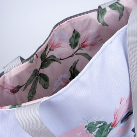 Antique-shop bag without lightning with lining, color gray color-5