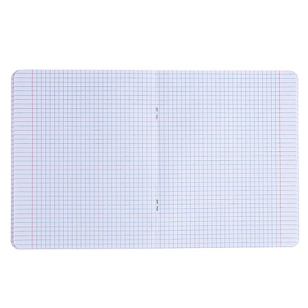 Notebook of 48 sheets in the cage "Bear", cover coated cardboard, softTouch, texture, foil embossing, mix-1