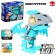 Unicon designer dinosaur, with sound and light effect, 3 pcs AG13 batteries are included, color mix