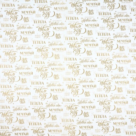 Paper Packaging “Dream”, 50 x 70 cm, New Year-2