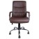 Office armchair Brabix Space EX-508, eco-leather, chrome, brown