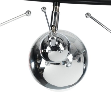 Redo chandelier 3he27 40w Black-chromium 45x45x28 cm-4
