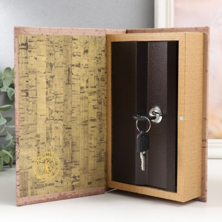 Safe Brush Tree to the leatherette "Eiffel Tower. Vintage" 21x13x5 cm-2