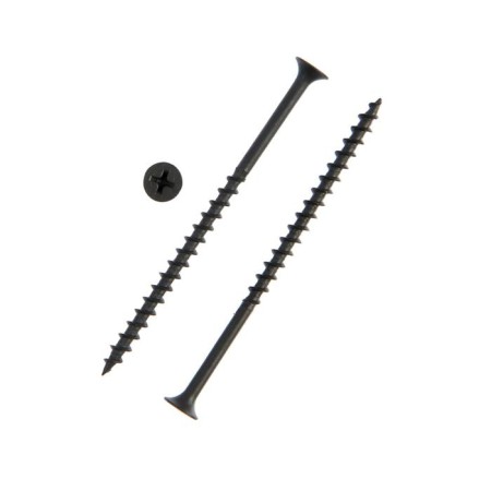 Self-tapping screws gypsum plasterboard-drone tundra Krep 4.2x75 mm, phosphate, 100 pcs.