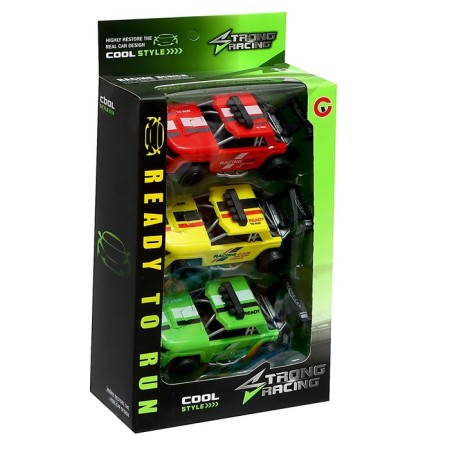 Set of machines "Speed", 3 pcs, inertia-6