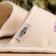 Slips for a bathhouse white with embroidery "Wow person" women (26 cm int. Insole)