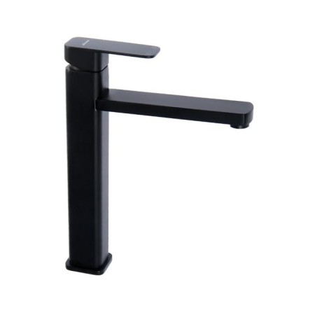 Accoona A9122F shell mixer, 1-crap, silumin, cartridge 35mm, h = 31cm, black
