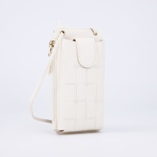Baby bag on magnet, long belt, white color