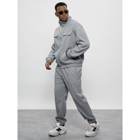 Sports suit men's, size 50, gray color-14