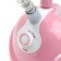 Sakura SA-3920BR steamer, floor, 2000 watts, 1.7 l, 30 g/min, cord 1.5 m, pink