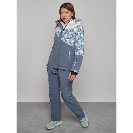 Ski suit female, size 48, white color-19