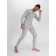 Thermal underwear is male, size 54-56, the color is light gray
