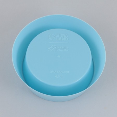 Plastic bowl 300 ml, blue-4
