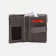 Women's wallet on the button, bronze color