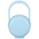 A container for storing and sterilizing children's nipples and dummy, blue color