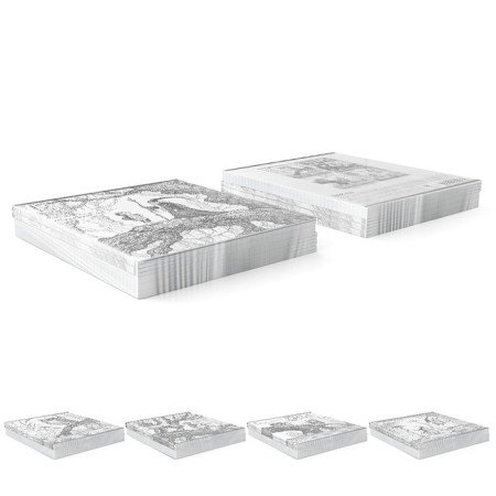 Notebook of 48 sheets in the Erichkrause cage monochrome history, cover coated cardboard, block offset, 5v, mix-9