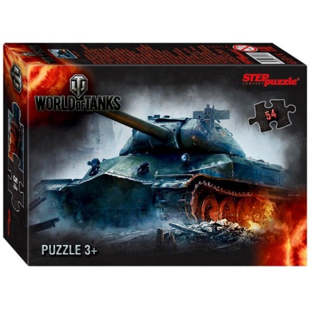 World of Tanks puzzle, 54 elements, mix-2