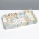 Cookie box, confectionery packaging with PVC lid, holography, “stone”, 10.5 x 21 x 3 cm