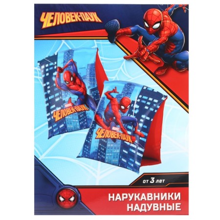 Sleanings "Spider Man", children, for swimming, 20x16 cm., Blue color-5
