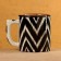 Circle of Rishtan ceramics "Atlas", 330 ml, black