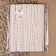 Knitted lace, 12 mm × 15 ± 1 m, beige color