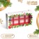 New Year. Box for 8 sweets, 9.8 x 17.7 x 3.5 cm, confectionery packaging