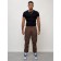 Cargo jeans men, size 56, brown color