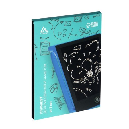 A tablet for drawing and notes Luazon Tab-3, 4.4 ", black-7