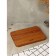 Dish - tray for serving and feeding ADELICA "Arno", 25 × 18 × 1.7 cm, oak