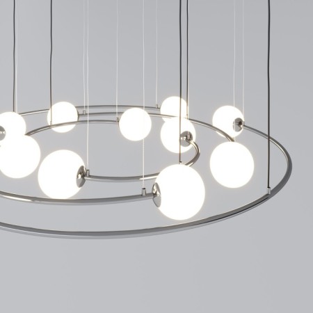 Suspended lamp in the style of loft Brook, 5W, G9, 112x113x120 cm-1